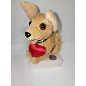 Plush Yo Quiero Taco Bell Chihuahua Heart love dog‎